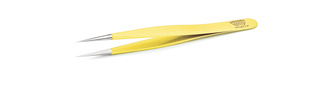 Tweezer 0C9 S-EC-1012 (Hardened Stainless Steel, Epoxy Color, Yellow) - Regine High Quality Products - Cosmetic - Tweezers By Tips Tweezer 0C9 S-EC-1012 (Hardened Stainless Steel, Epoxy Color, Yellow) - Regine High Quality Products - Cosmetic - Tweezers By Tips